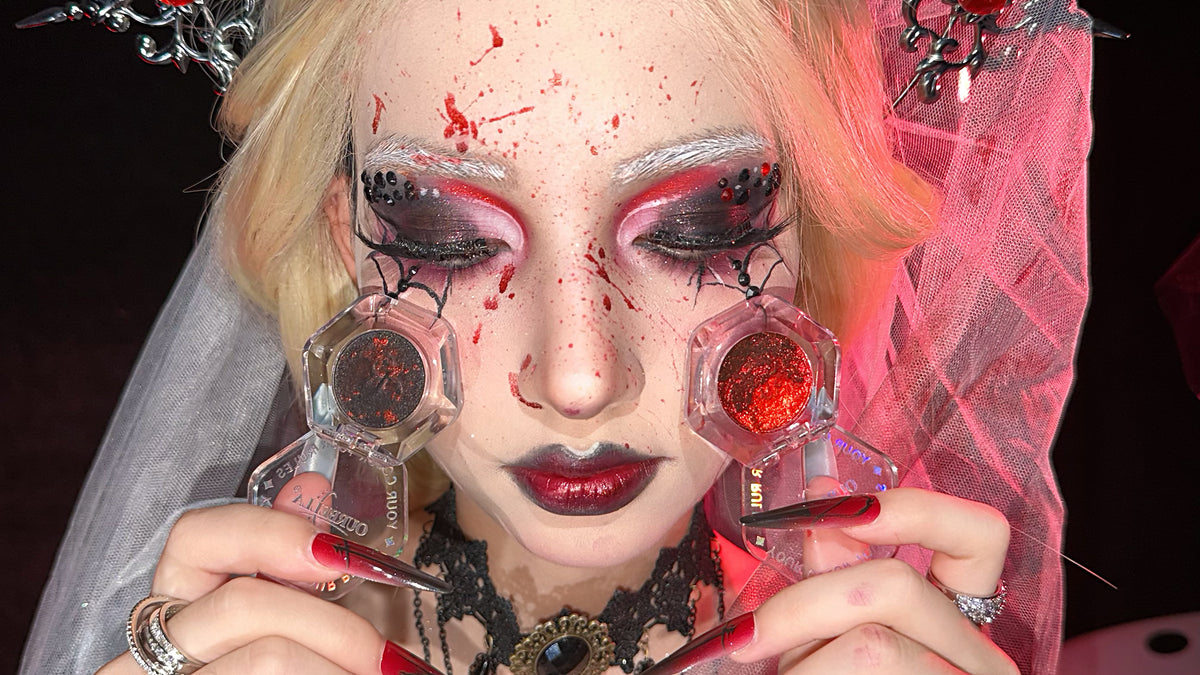 The Gothic Bride Makeup Look to Save for Halloween