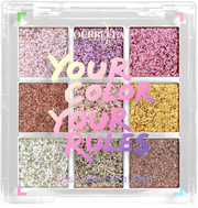 Ultra-Glitter 9 shades Eyeshadow Palette