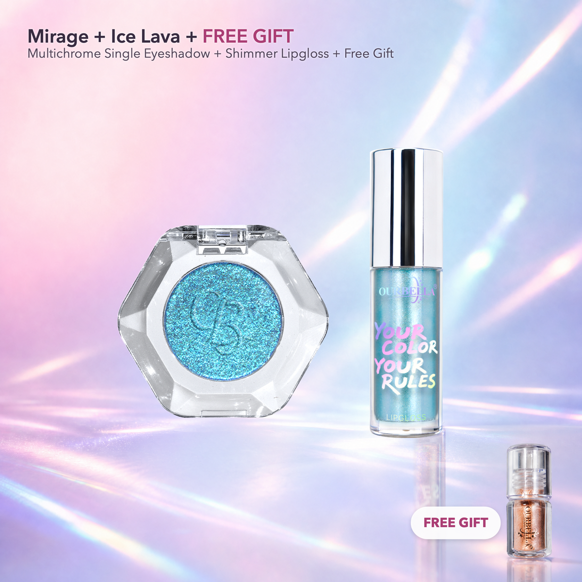 Eyeshadow & Lip Gloss Duo Set