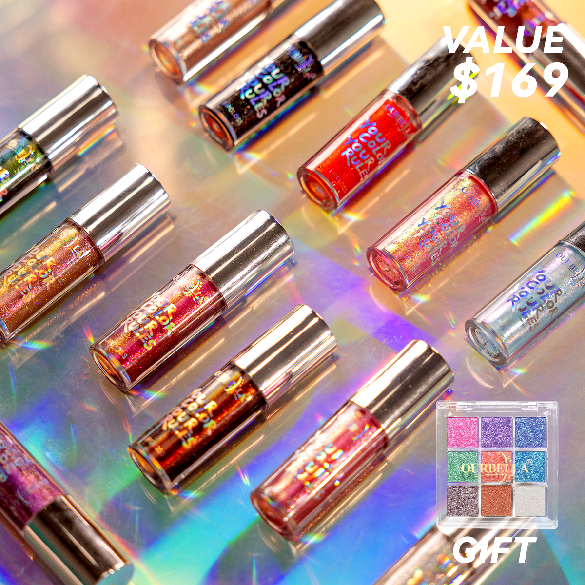 Holographic Shimmer Hydrating Lip Gloss