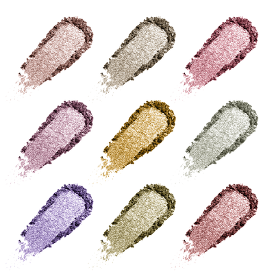 Nine-colored flashing eyes shadow