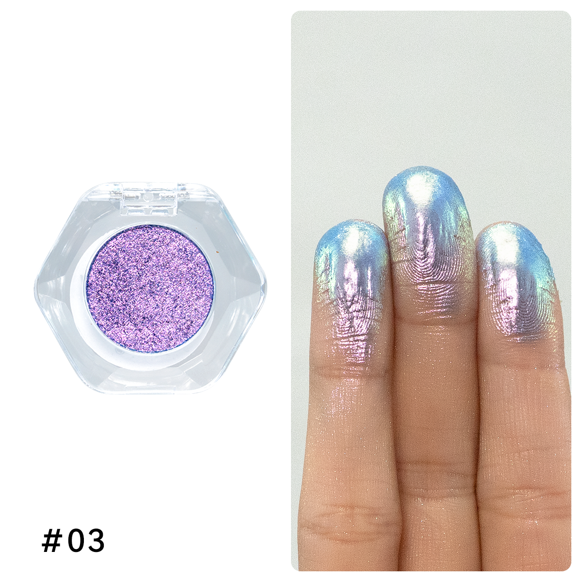 Monochrome eyeshadow