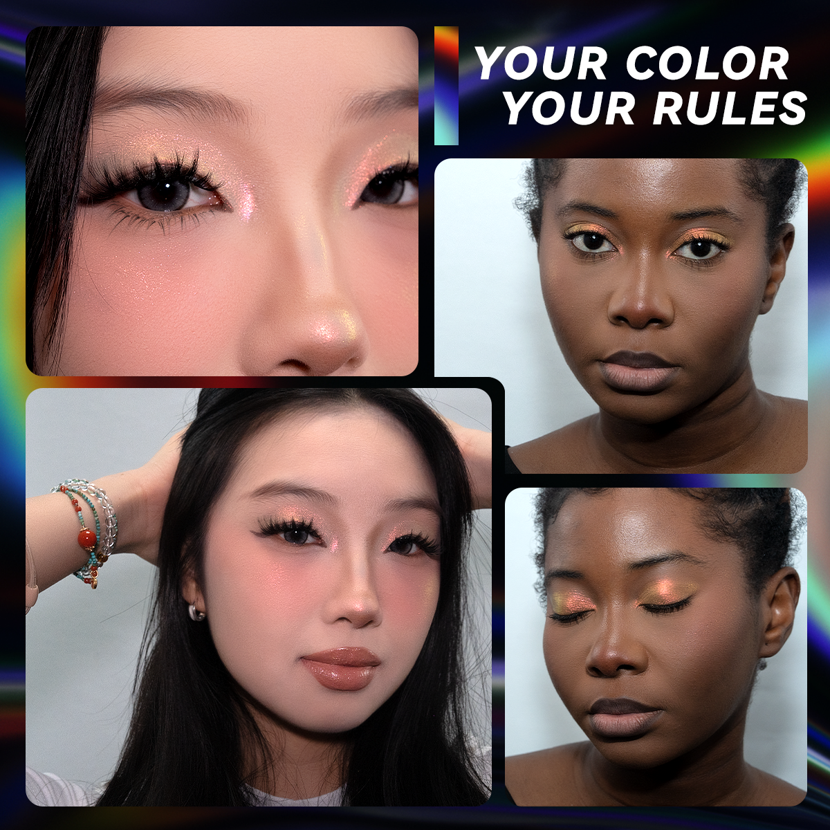 Monochrome eyeshadow