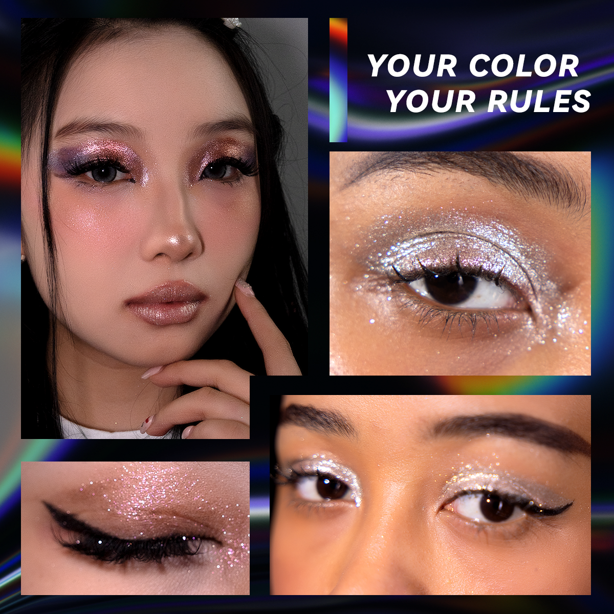Ultra-Glitter 9 shades Eyeshadow Palette — product image 4