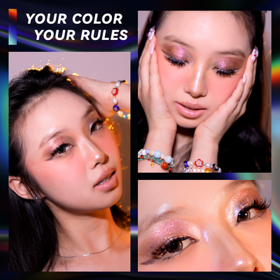 Ultra-Glitter 9 shades Eyeshadow Palette