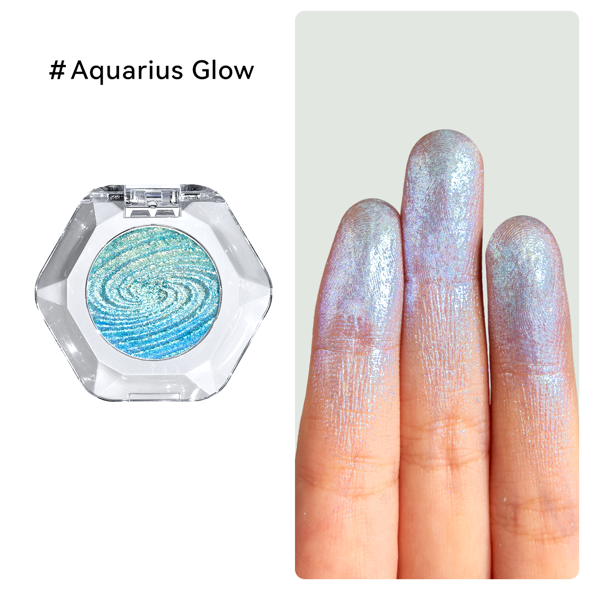 Cosmic Multichrome Eyeshadow-Aquarius Glow