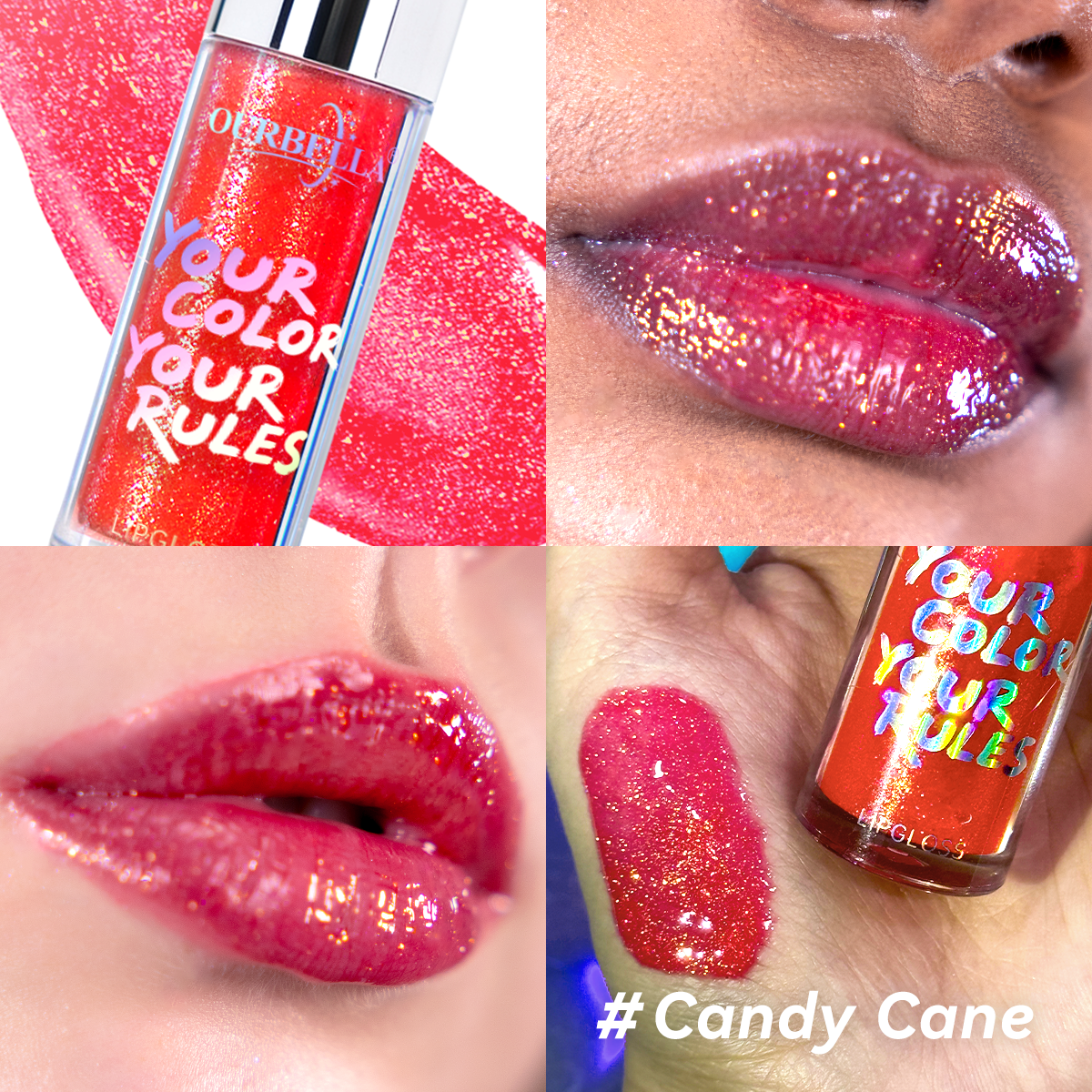 Candy Cane - Shimmer Lip Gloss — product image 4