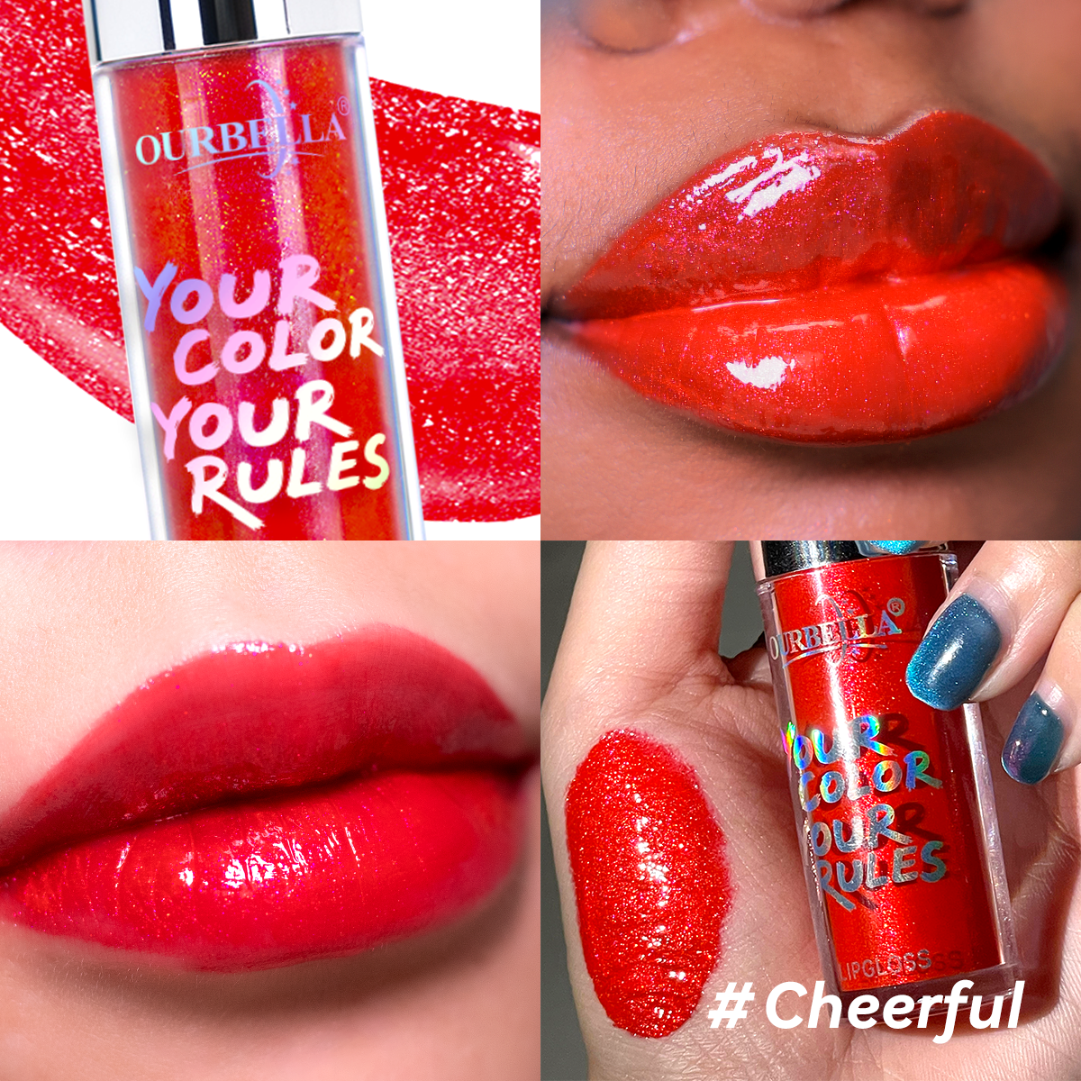 Holographic Shimmer Hydrating Lip Gloss