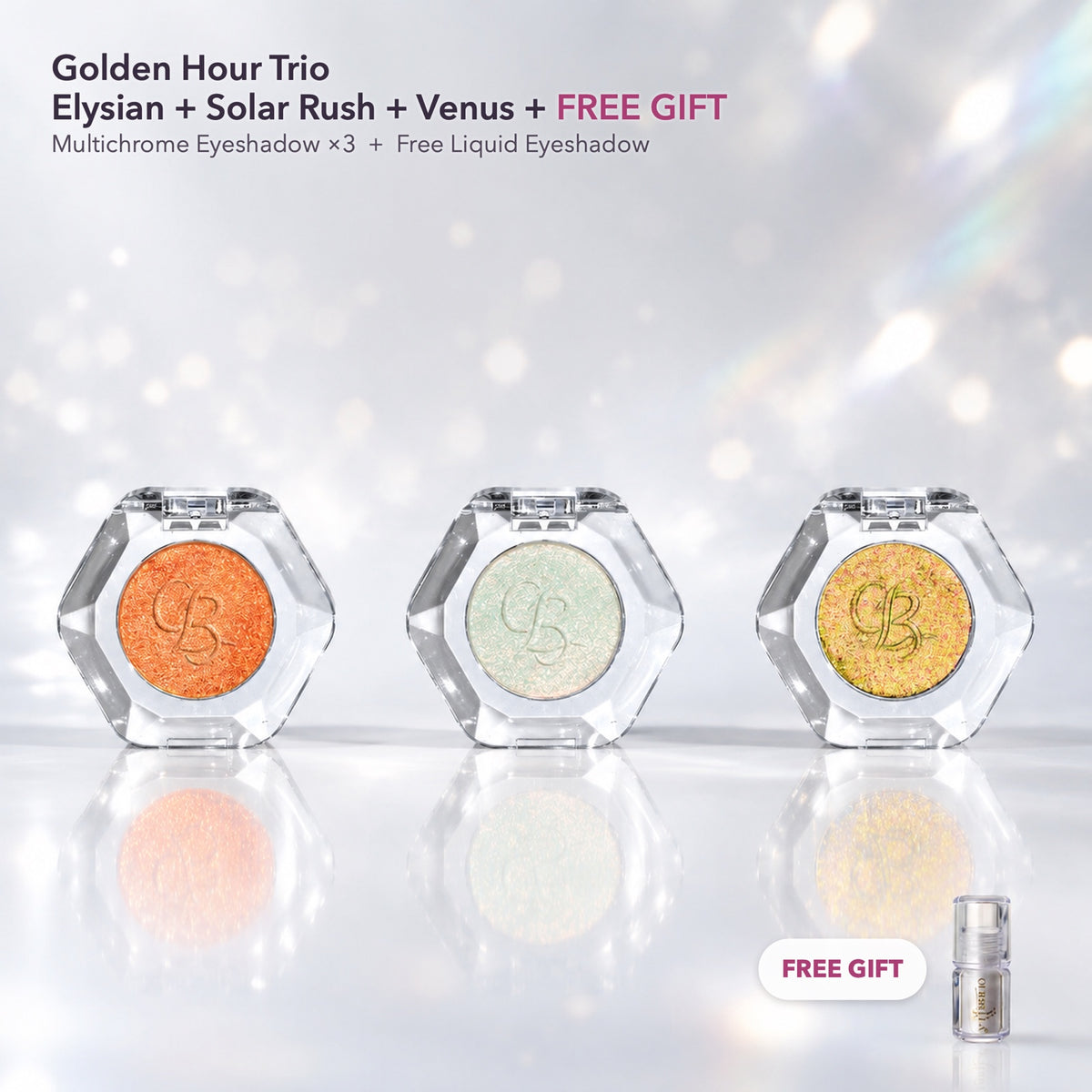 Multichrome Eyeshadow Trio Set