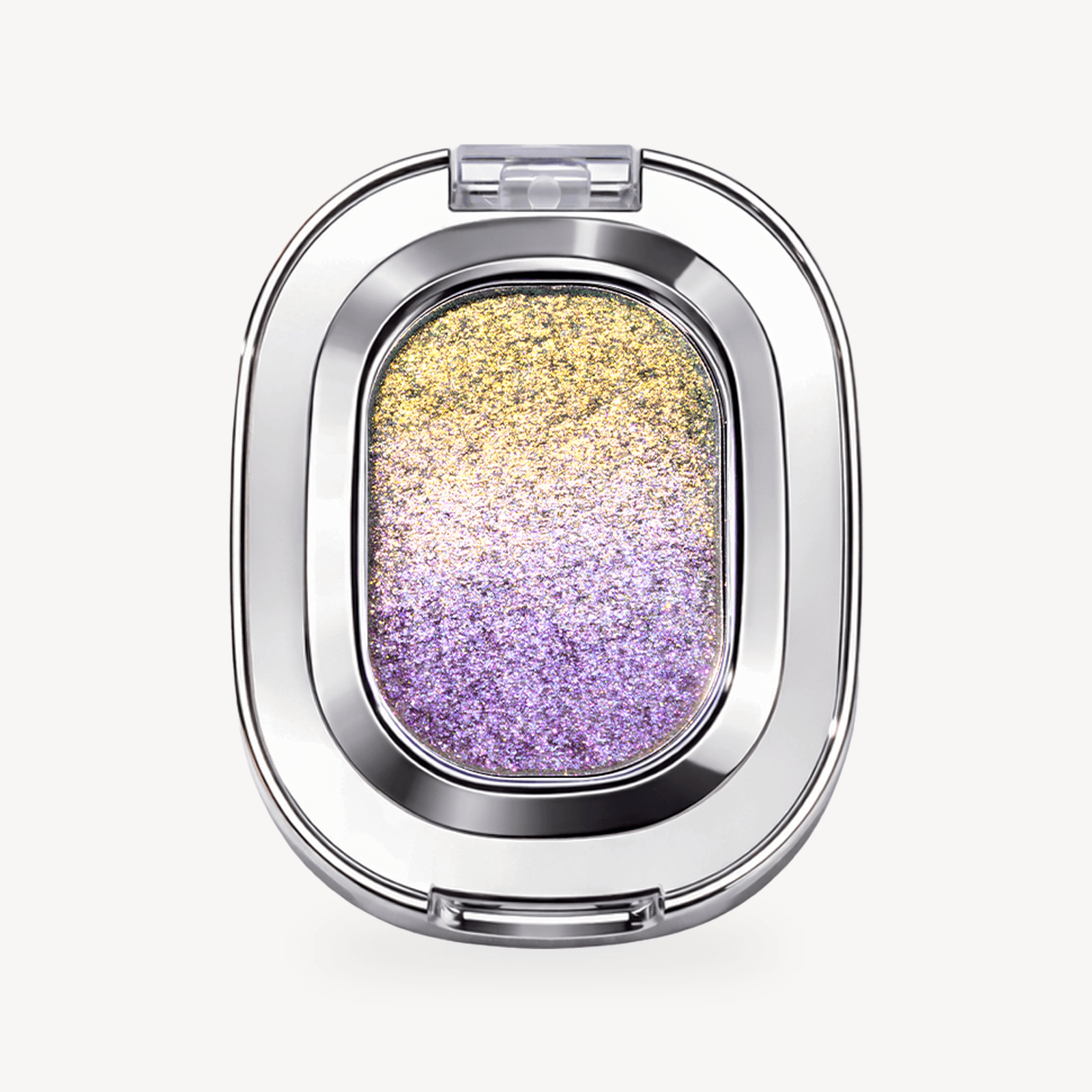 OURBELLA Lavender Haze Gradient Single Eyeshadow in pale gold silver-lilac and lavender-purple