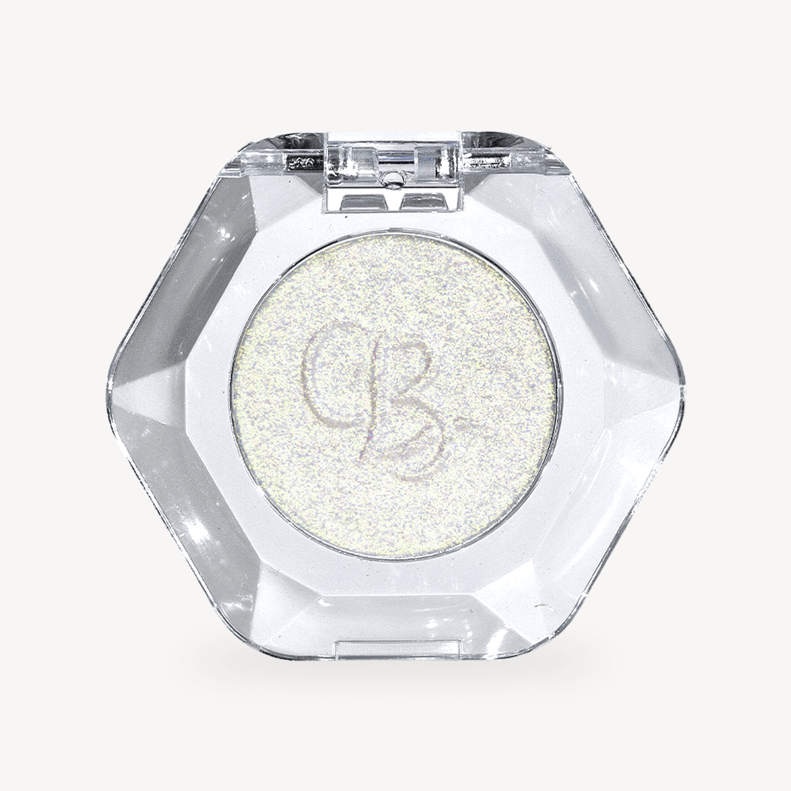OURBELLA Midsummer pearl Multichrome Single Eyeshadow with lilac green and gold finger swatches