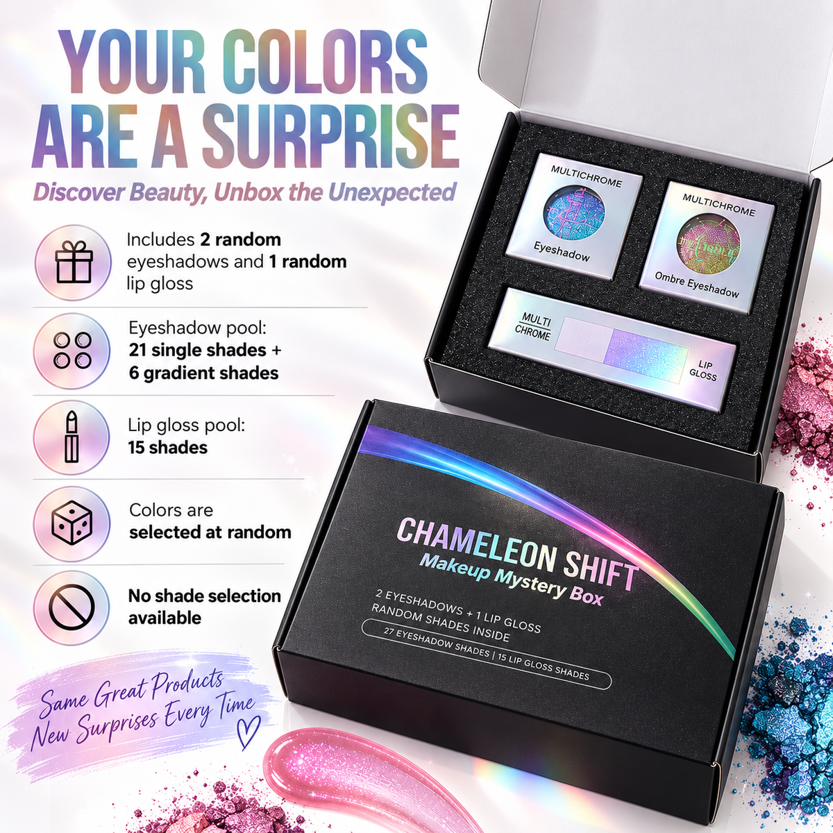 Chameleon Shift Makeup Mystery Box