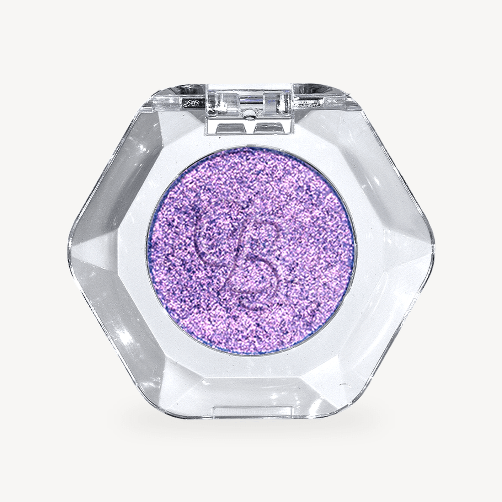 OURBELLA Prism lavender Multichrome Single Eyeshadow with blue green and pink finger swatches