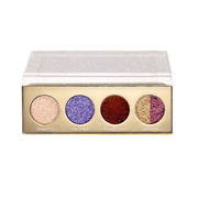 OURBELLA Limited Edition 4-Pan Eyeshadow Palette with Confetti Solstice Celebration and Warmth