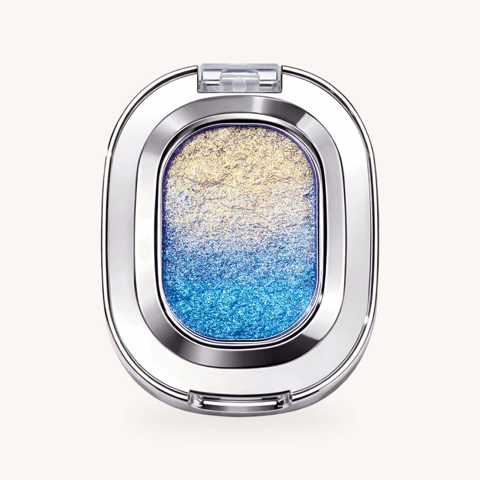 OURBELLA Sapphire Tide Gradient Single Eyeshadow in pale champagne icy blue and sapphire blue