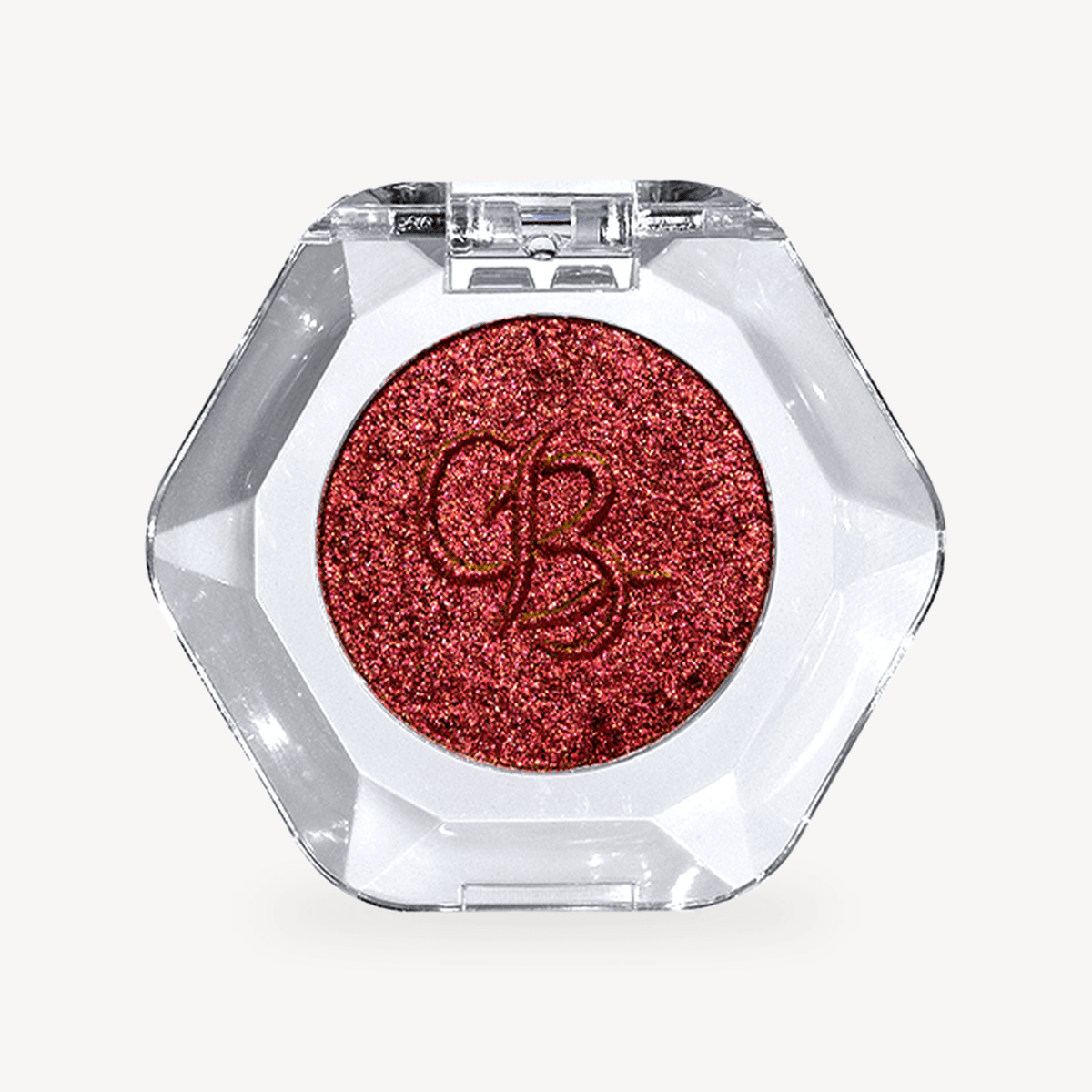 OURBELLA Solaris red Multichrome Single Eyeshadow with burgundy copper and orange finger swatches