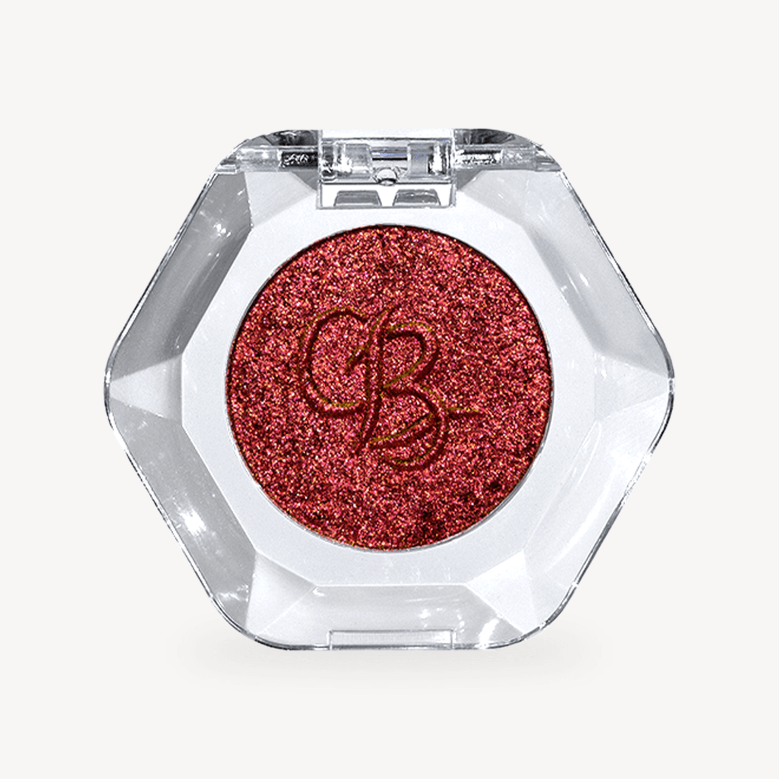 OURBELLA Solaris red Multichrome Single Eyeshadow with burgundy copper and orange finger swatches