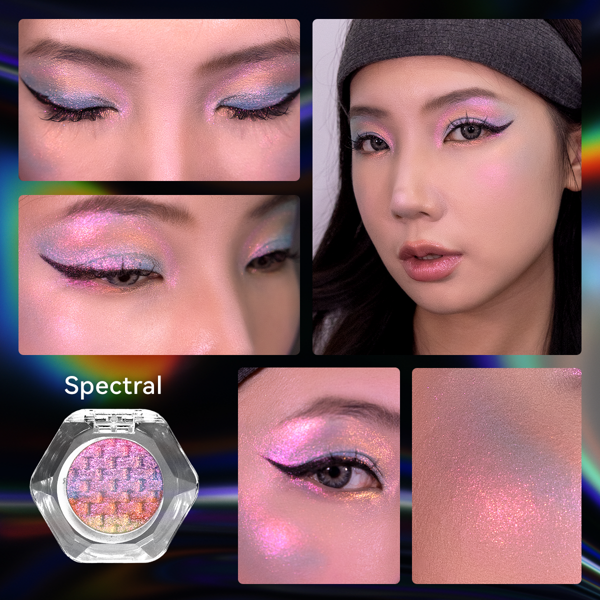 Multichrome Rainbow Highlighter &Eyeshadow