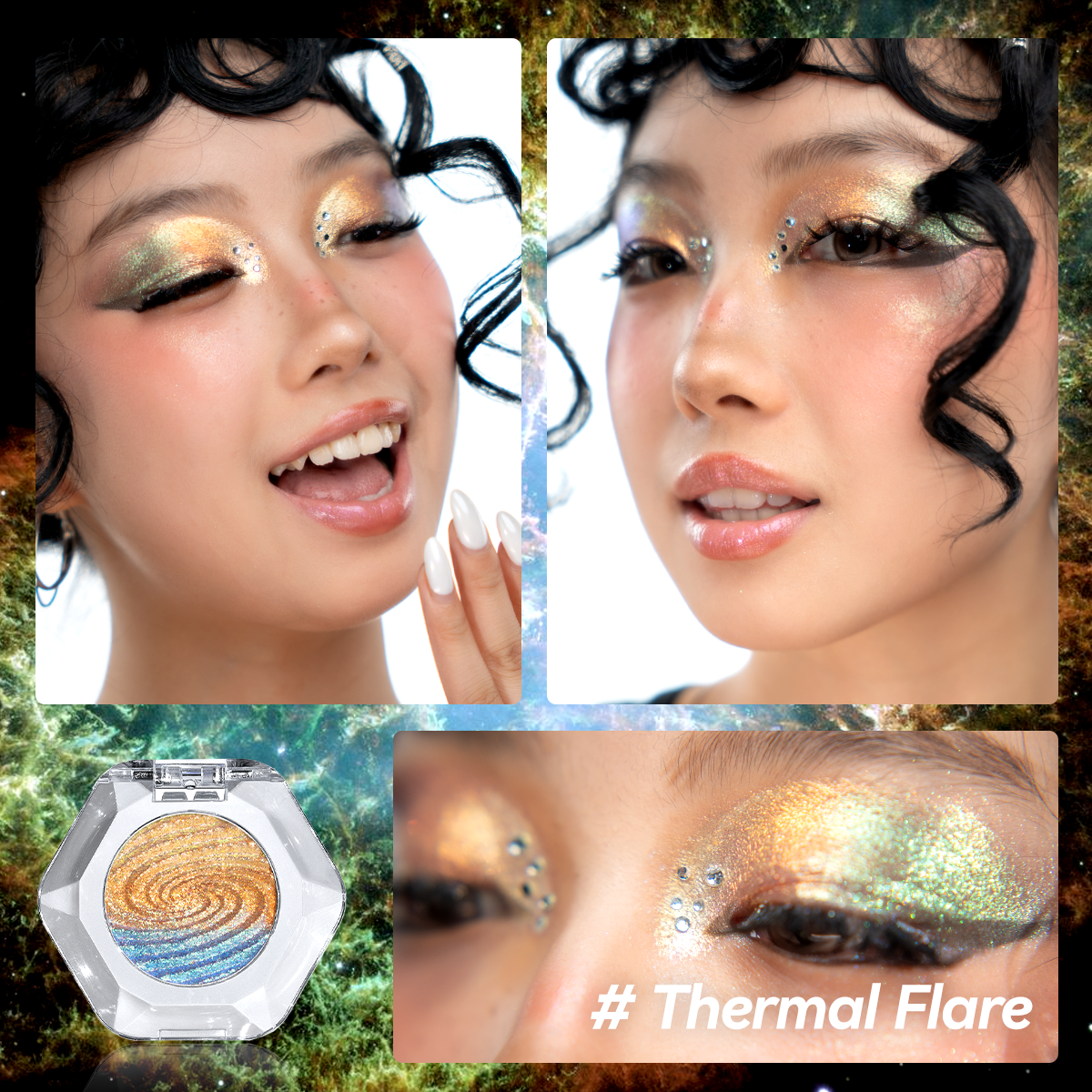 Thermal Flare - Nebula Multichrome Eyeshadow — product image 4