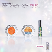 Autumn Earth 3-Piece Eye & Lip Makeup Set
