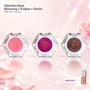 Valentine Rose 3-Piece Multichrome Eyeshadow Set