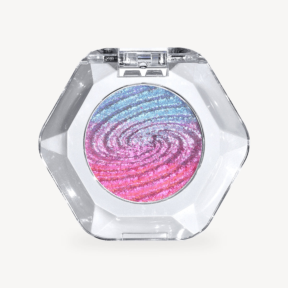 OURBELLA multichrome eyeshadow with pink and blue color shift